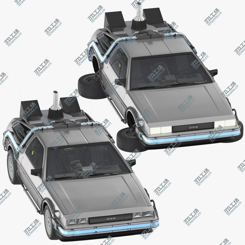 images/goods_img/2021040232/DeLorean Back to the Future Driving and Flying 3D model/1.jpg